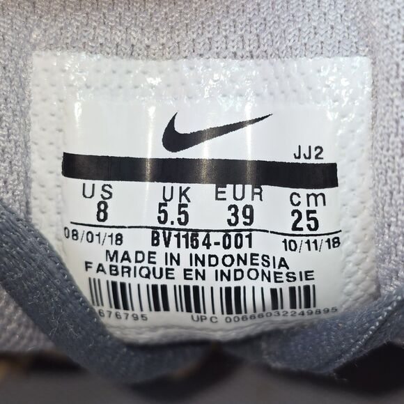 Nike Tanjun Women's Size 8 Gray Running Shoes (BV1154-001) - Picture 9 of 9